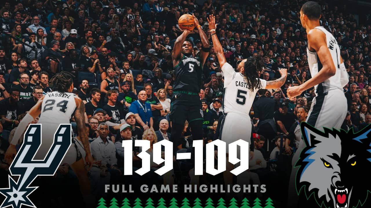 Minnesota Timberwolves Fall To The San Antonio Spurs In Round 2 (139-109) | 5.15.26