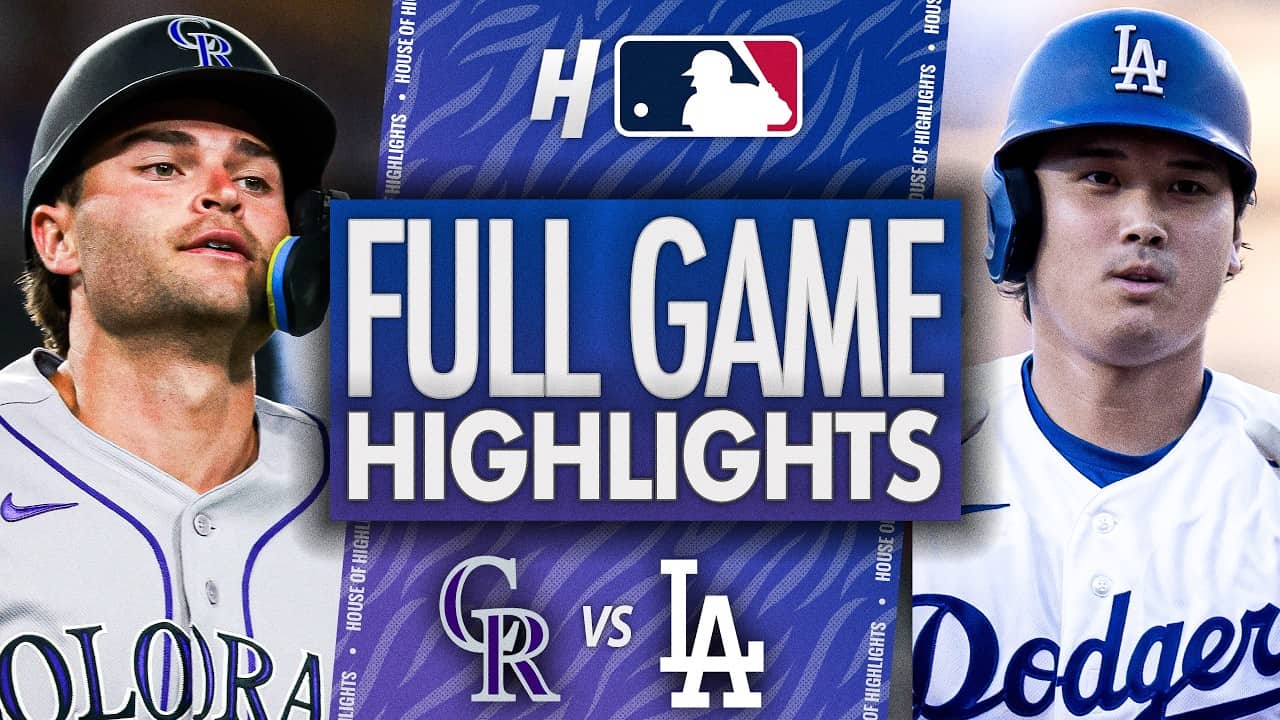 Colorado Rockies vs Los Angeles Dodgers - FULL GAME HIGHLIGHTS 🔥 July 8, 2026 MLB Season