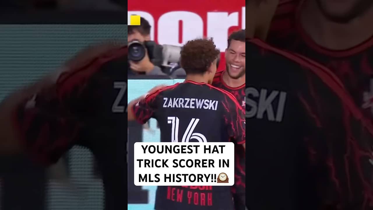 Julian Hall HATTY😤 youngest in MLS HISTORY!!