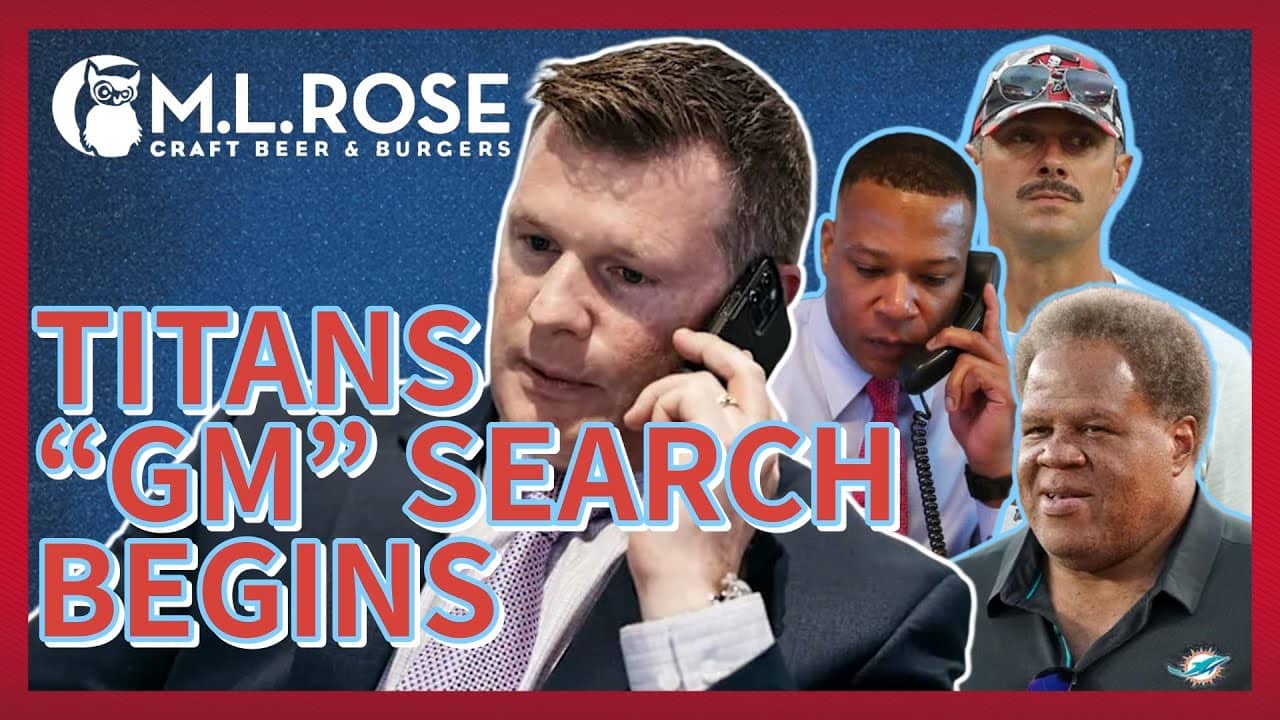 The Tennessee Titans "GM" Search Begins! Who are the best fits for the job?