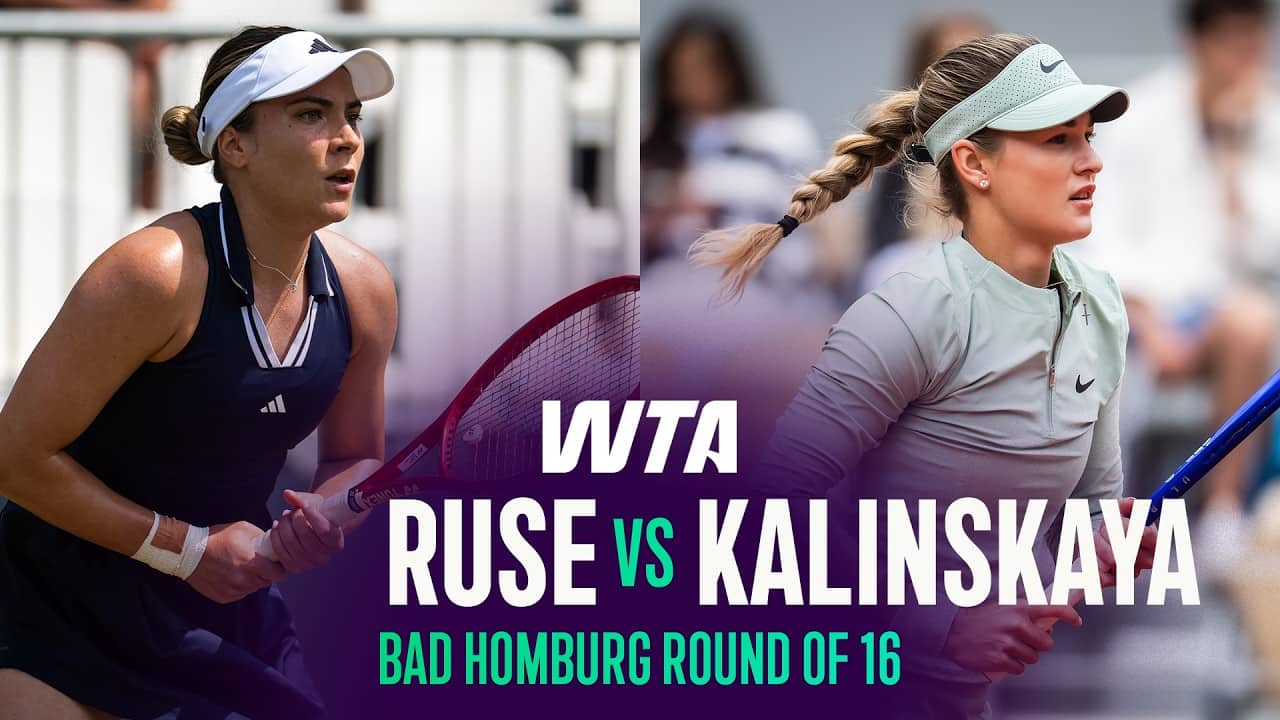 Anna Kalinskaya vs. Elena-Gabriela Ruse | 2026 Bad Homburg Round of 16 | WTA Match Highlights