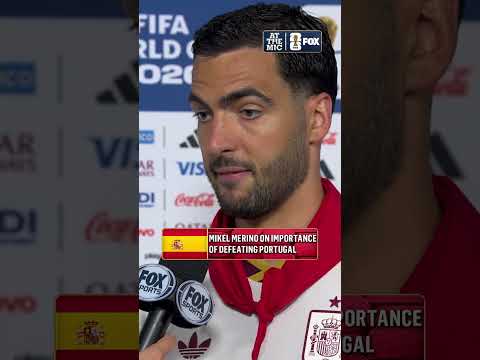 Natalie Gedra caught up with Mikel Merino, who's goal sent Spain into the Quarterfinals 🇪🇸