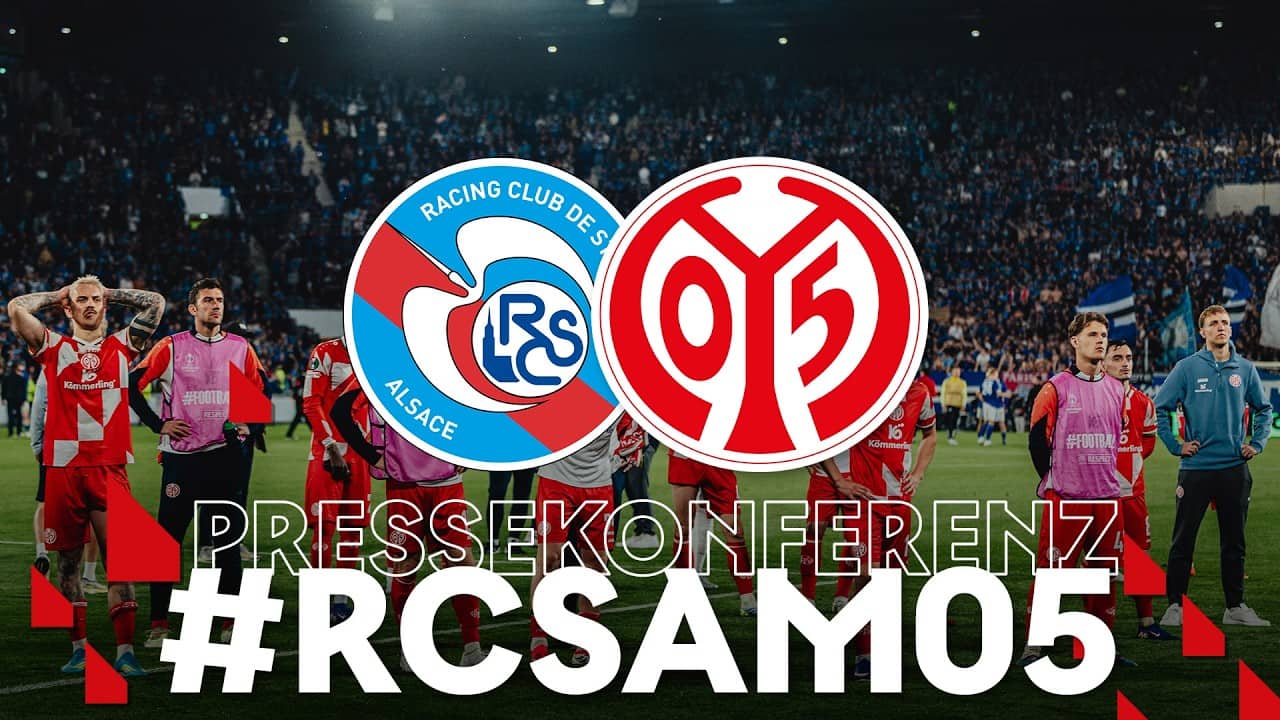 Die PK nach dem Rückspiel gegen Straßburg | #RCSAM05 | #05ertv | Saison 2025/26