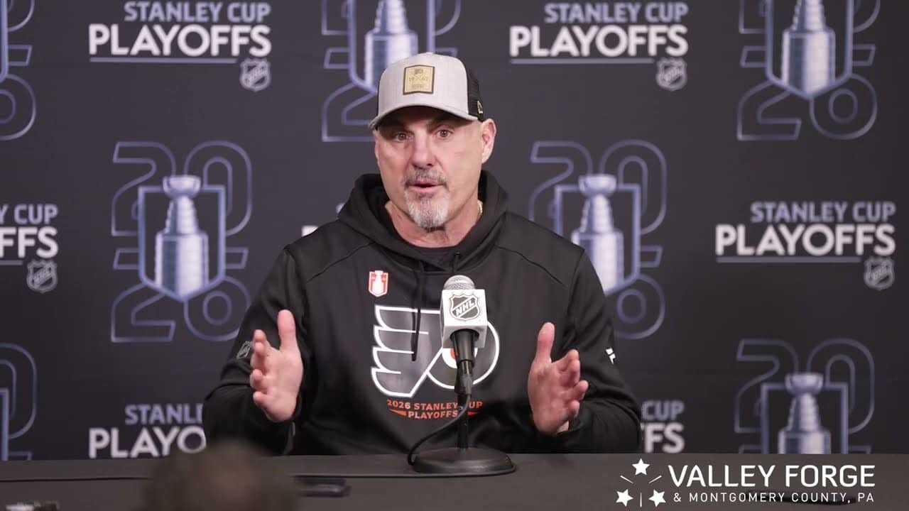 4/25 PHI vs. PIT Pregame: Rick Tocchet