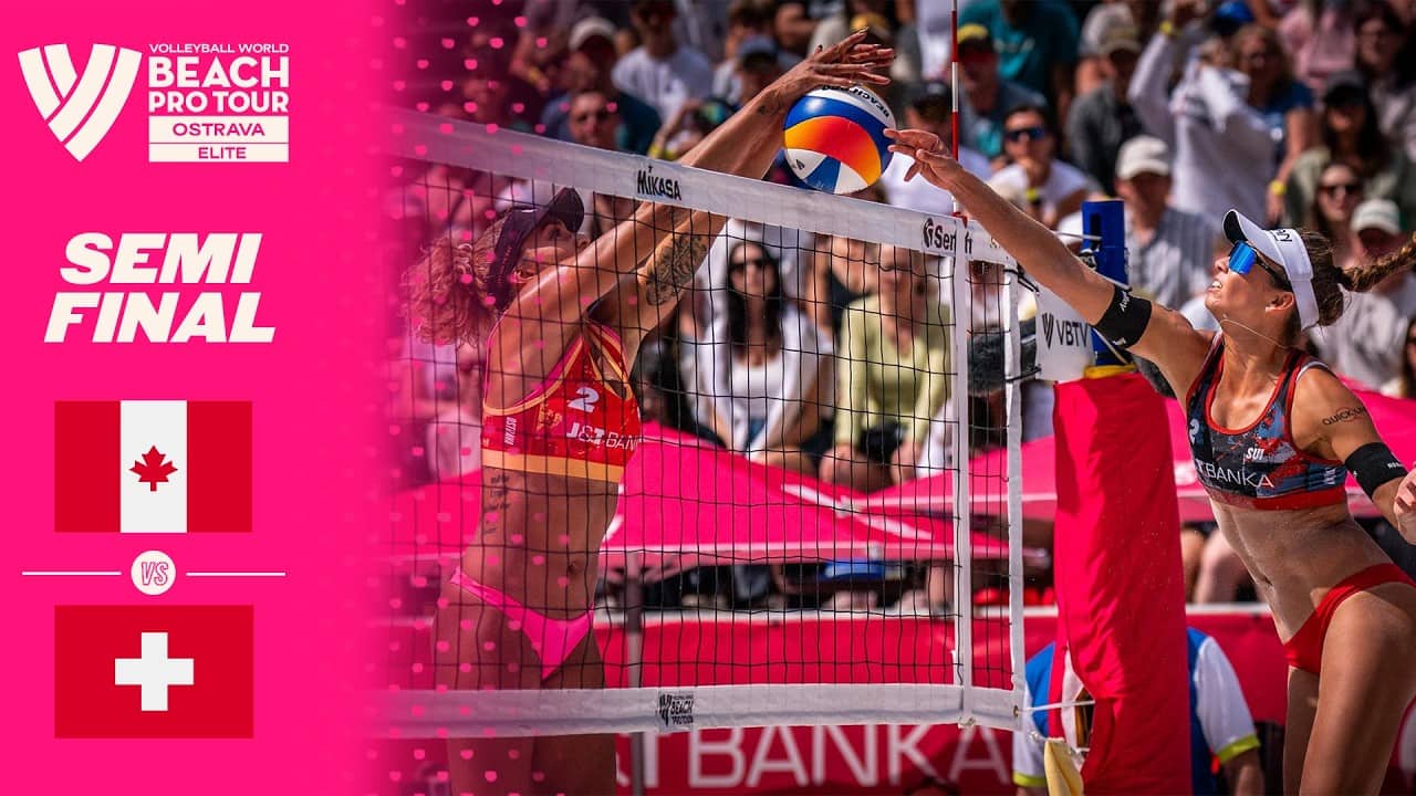 Semi Final - Melissa/Brandie vs. Mäder/Kernen | Highlights | Ostrava 2026 #BeachProTour