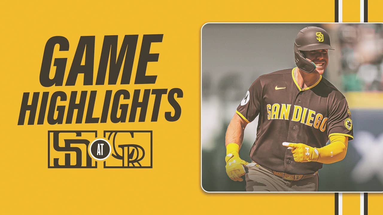 Padres vs. Rockies Game Highlights (4/23/26) | MLB Highlights
