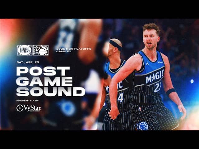 POSTGAME SOUND: ORLANDO MAGIC VS. DETROIT PISTONS | COACH MOSE, FRANZ, WENDELL, DESMOND & PAOLO