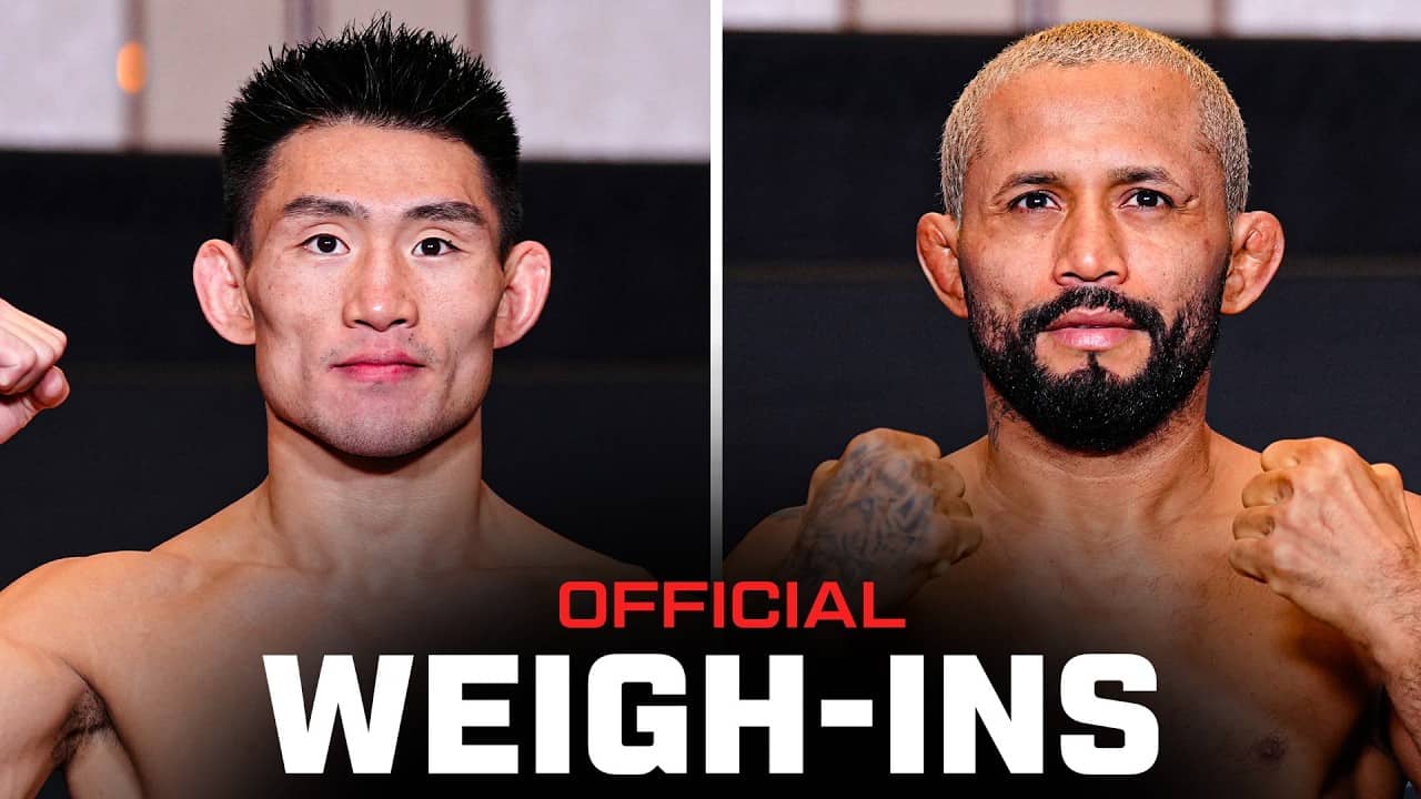 Yadong vs Figueiredo Weigh-Ins | UFC Macau