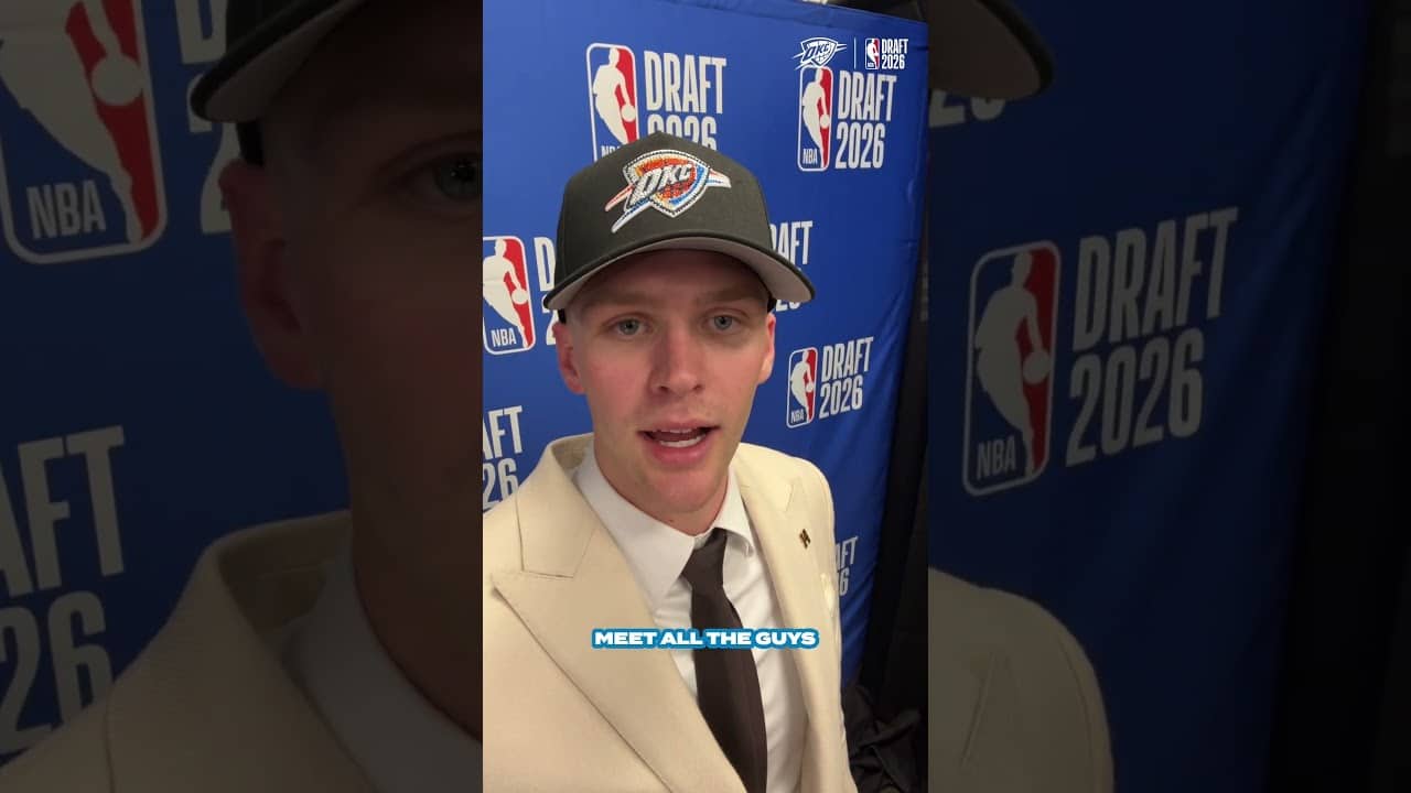 Bennett Stirtz checking in from the Draft 👋