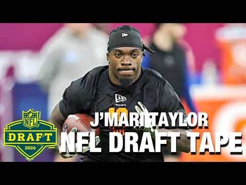 Virginia RB J'Mari Taylor | 2026 NFL Draft Tape