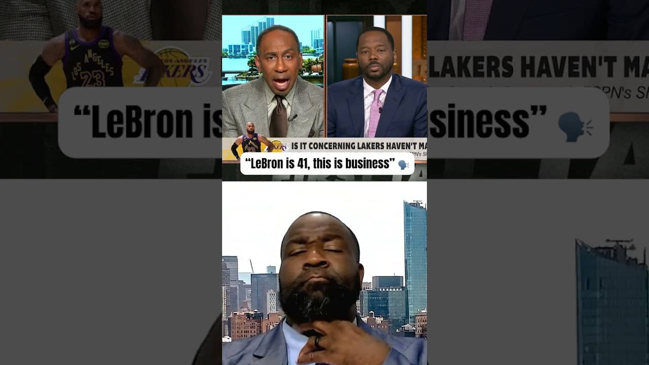 Stephen A. see's no problem with THIS...🤔