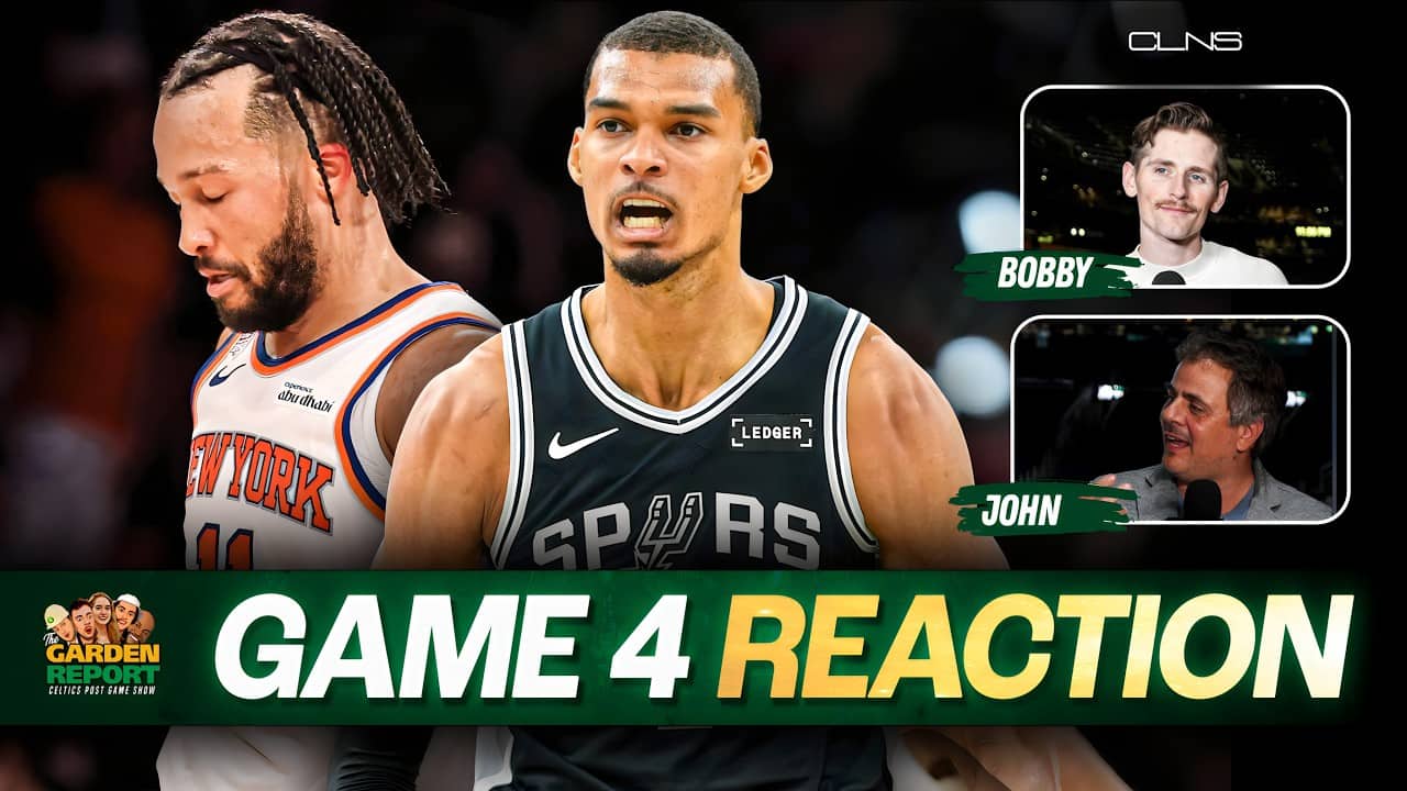 Spurs vs Knicks Game 4 Reaction | LIVE Garden Report