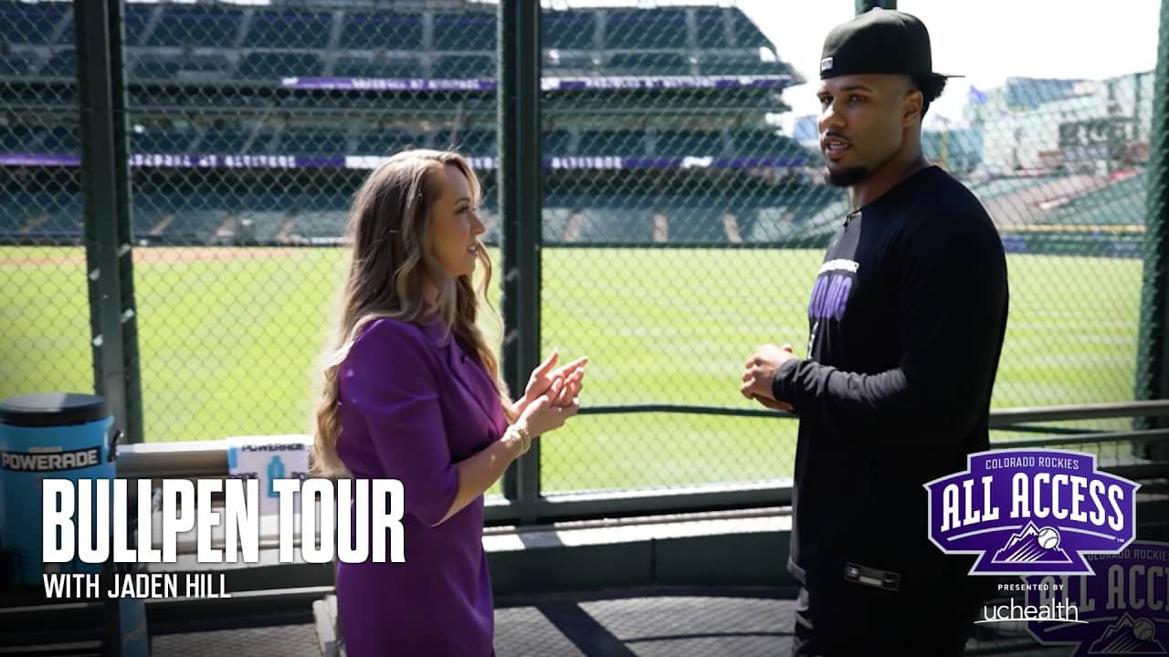 Rockies All Access | Bullpen Tour with Jaden Hill