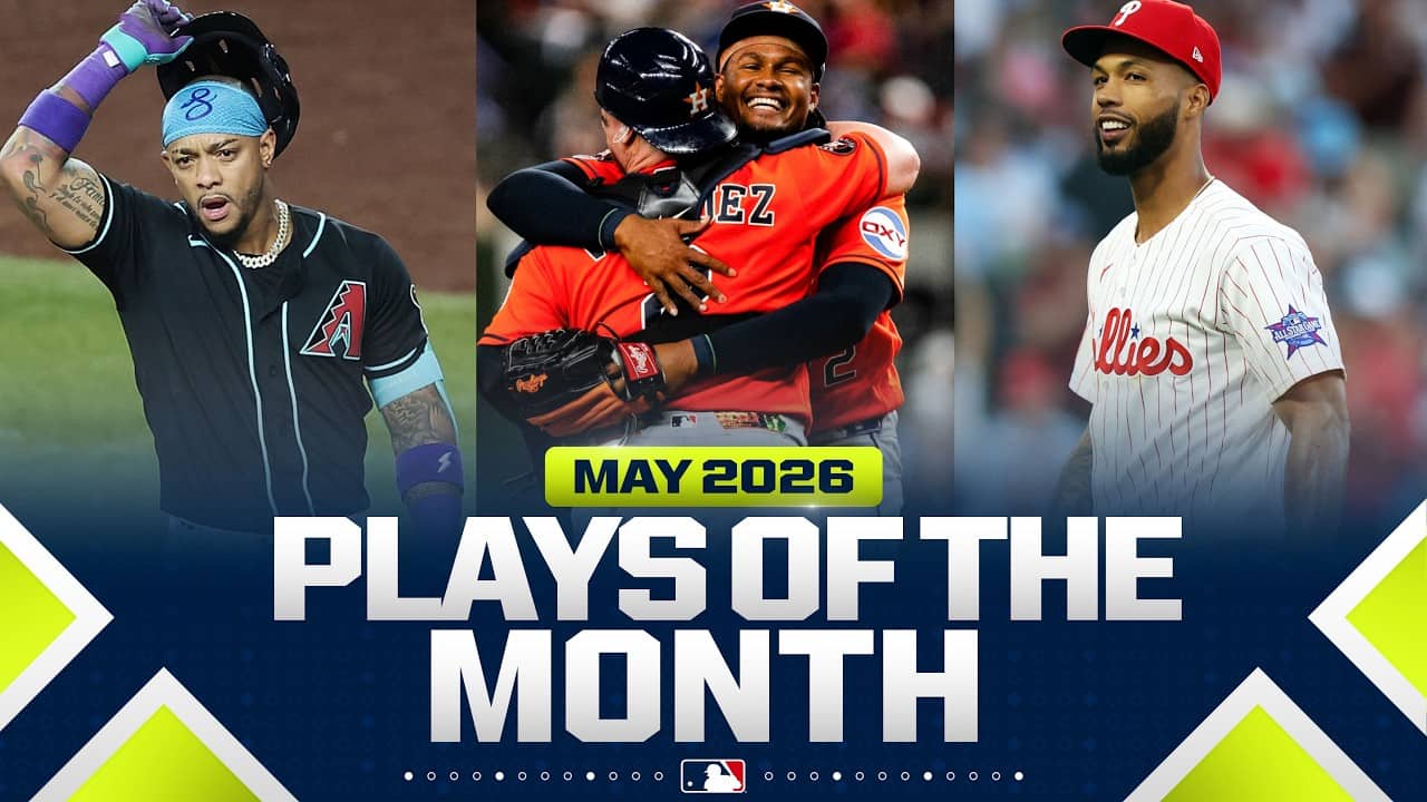Astros throw 1st no-no since 2024, Cristopher Sánchez's record-setting streak, more! (May Top Plays)