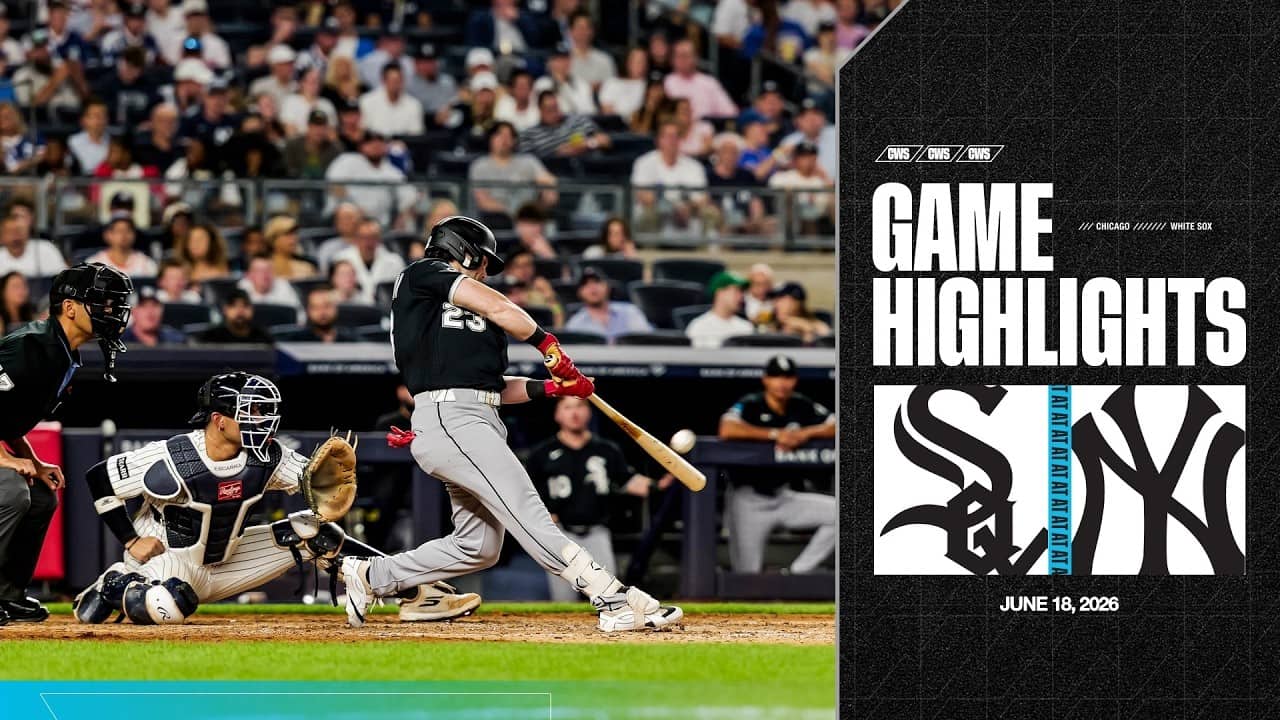 HIGHLIGHTS: Andrew Benintendi GRAND SLAM Lifts White Sox Over Yankees (6.18.26)