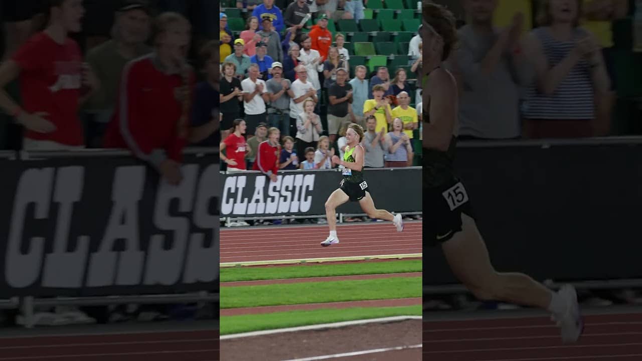 𝗛𝗜𝗦𝗧𝗢𝗥𝗬 𝗙𝗢𝗥 𝗣𝗔𝗥𝗞𝗘𝗥 𝗪𝗢𝗟𝗙𝗘 🚨 He moves to U.S. No. 3 all-time in the men’s two-mile (8:10.22) 🇺🇸 #track