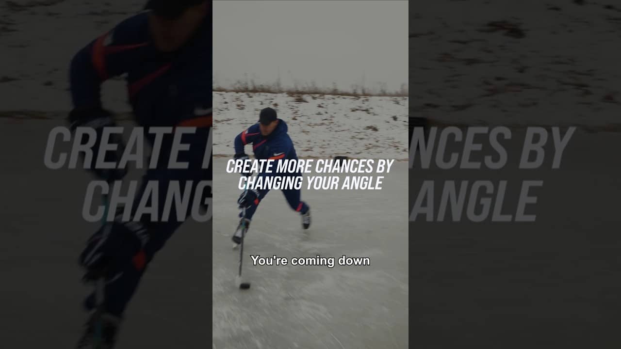 CREATE MORE CHANCES BY CHANGING YOUR ANGLE