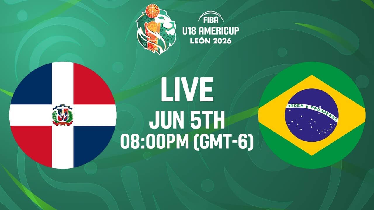Quarter-Finals | Dominican Republic v Brazil | Full Basketball Game | FIBA U18 AmeriCup 2026