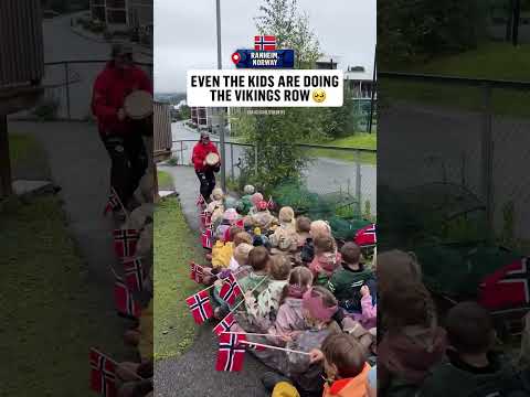 The Viking row has officially reached the next generation in Norway