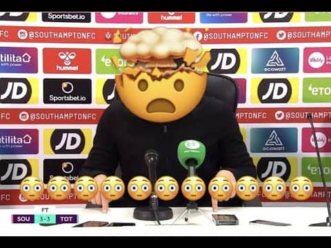 Conte Goes Thermonuclear in Presser - Will Spurs Fire him?
