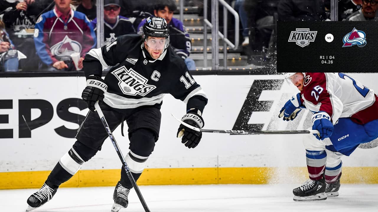 HIGHLIGHTS: Colorado Avalanche vs LA Kings | R1G4 v COL | 04.26.26
