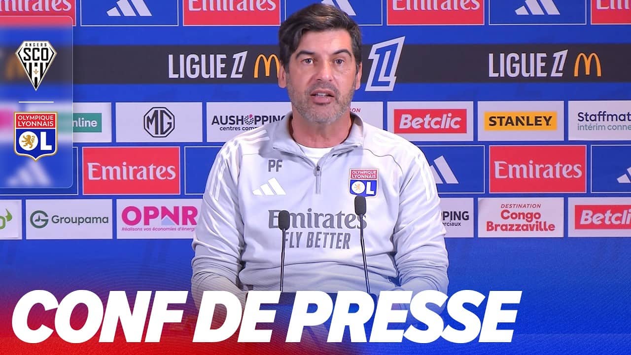 Paulo Fonseca avant Angers-OL : "Tout faire pour décrocher cette qualification en C1'