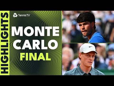 Carlos Alcaraz & Jannik Sinner Meet in First Final of 2026 🔥 | Monte-Carlo 2026 Final Highlights