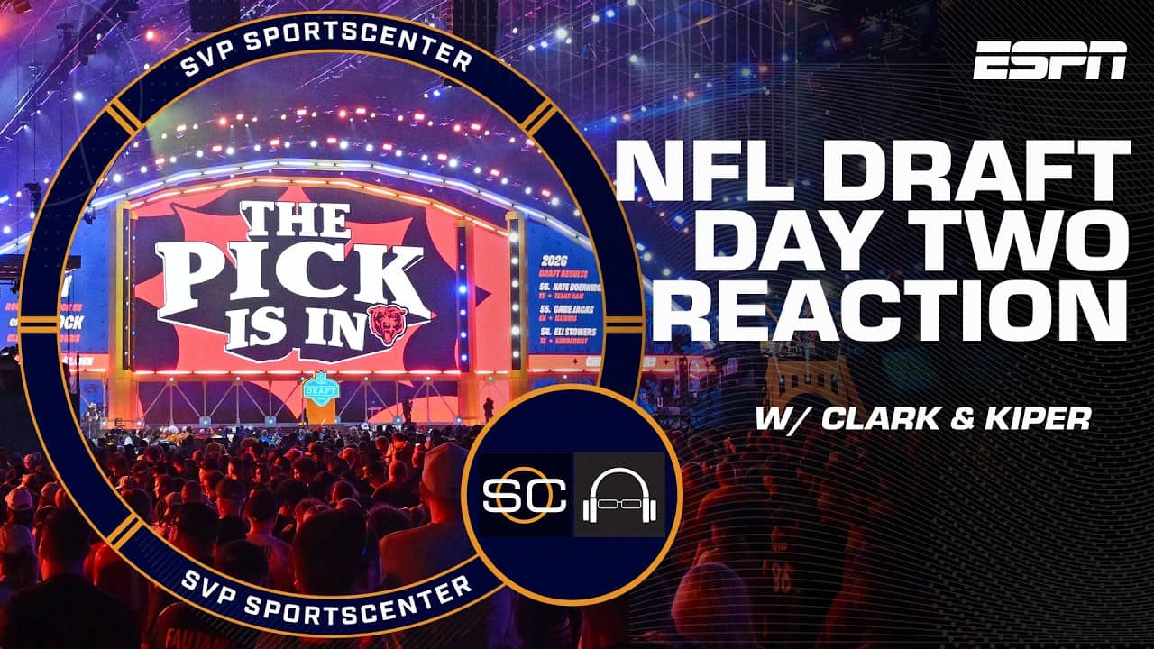 2026 NFL Draft Day 2 Reaction 🍿 A new favorite in the AFC? | SC with SVP
