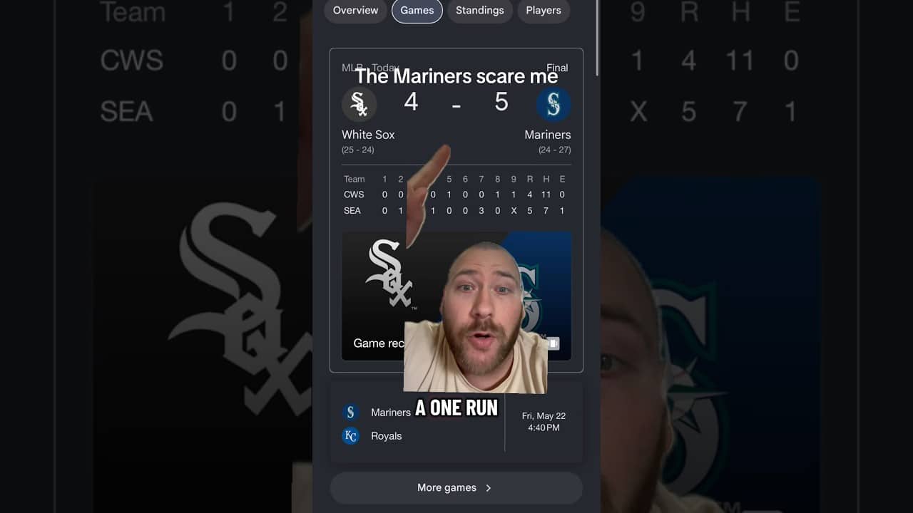 The Mariners Win a 1 Run Game!