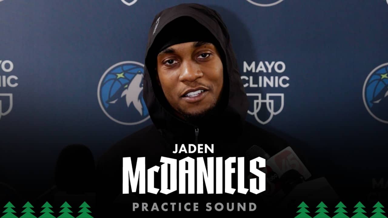 “We’ve Been In This Position Before.” | Jaden McDaniels Practice Sound | 05.14.26