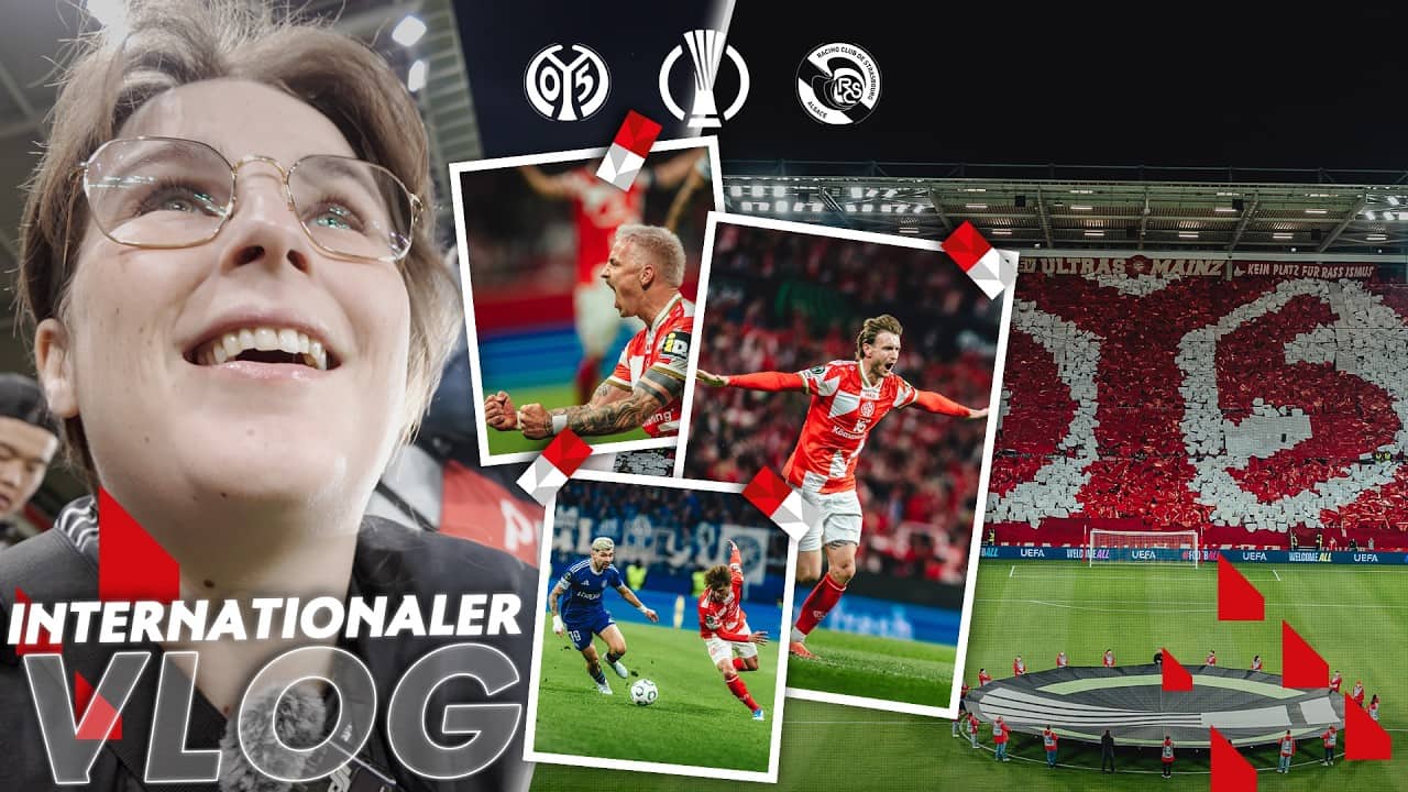 🔥 HISTORISCHER EUROPAPOKAL-ABEND! 😱💥 | 1. FSV Mainz 05 - Racing Straßburg | ⚽ Stadion-VLOG 📹 | 25/26