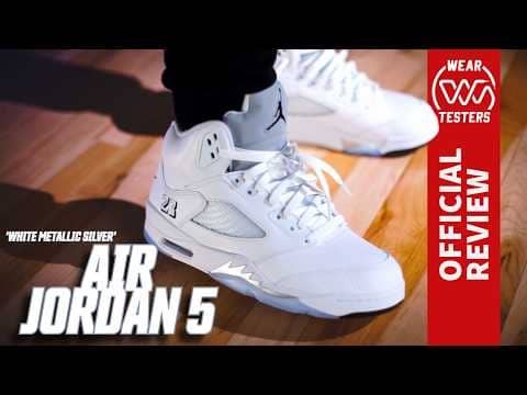 Air Jordan 5 White Metallic Silver 2026
