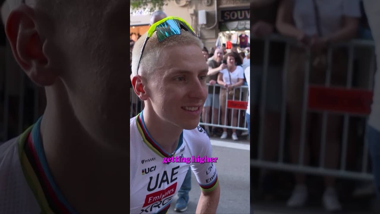 Tadej Pogacar explains how he changes his gym training between the classics and the Tour de France 💪