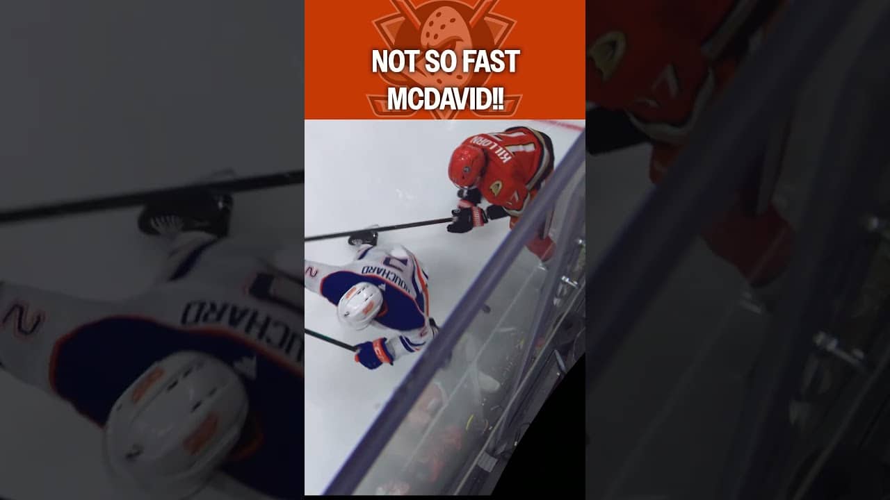 Dostal ROBS McDavid! 🛑 #shorts