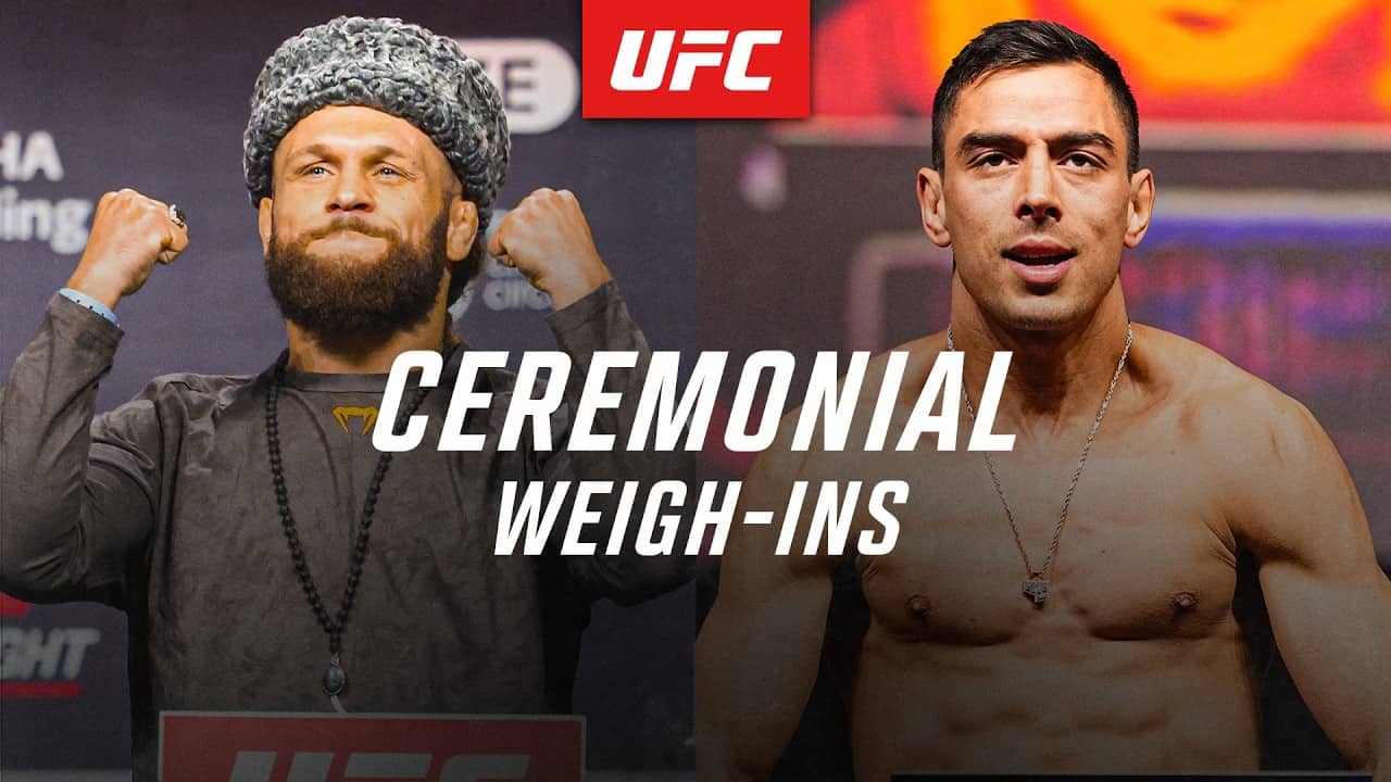 UFC Baku: Ceremonial Weigh-In