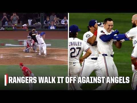 WYATT LANGORD WALKS IT OFF IN RETURN FROM INJURED LIST 👏 | MLB on ESPN