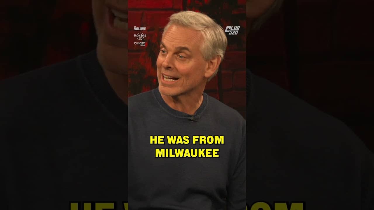 Colin Cowherd's CRAZY STORY of mob leader Anthony Spilotro STARING AT HIM in a restaurant #shorts