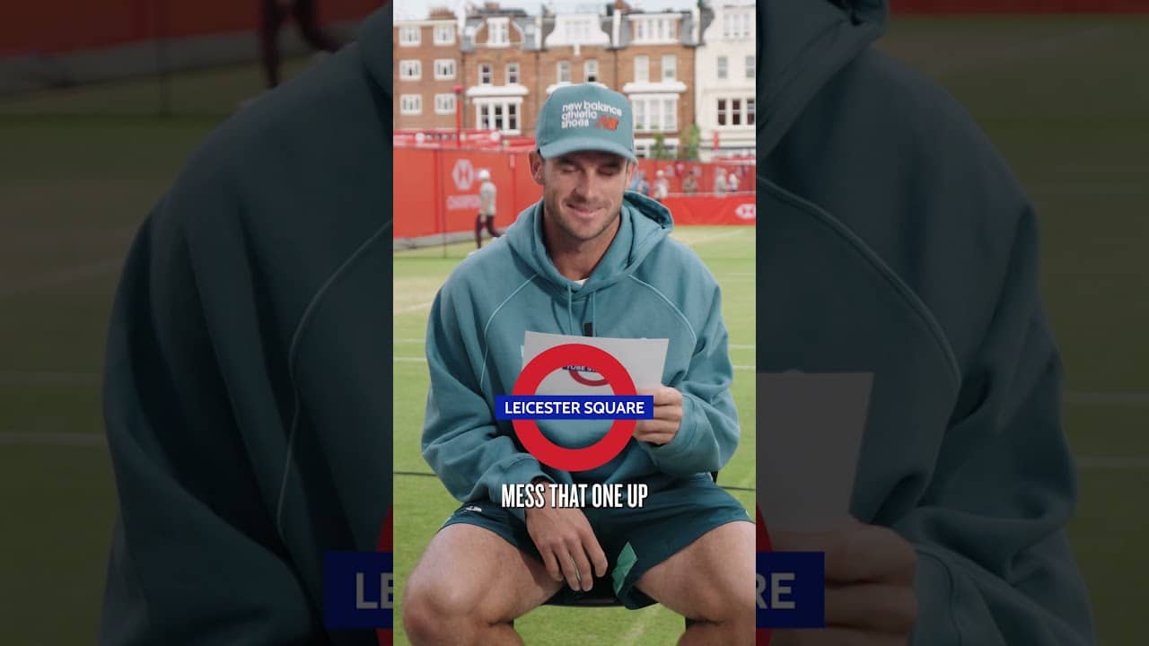 Tommy Paul vs London Underground Names 😭