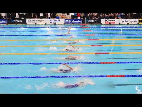 Women's 100 Back (Piskorska, 1:01.00) - Malmsten Swim Open Stockholm 2026