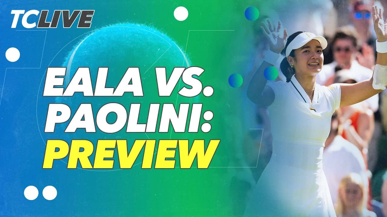 PREVIEW: Alex Eala vs. Jasmine Paolini 🔥 | TC Live
