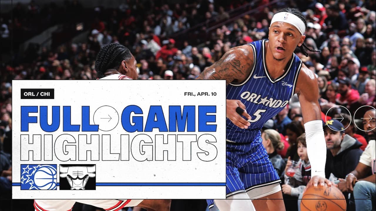 FULL GAME HIGHLIGHTS: ORLANDO MAGIC VS. CHICAGO BULLS 4.10.26