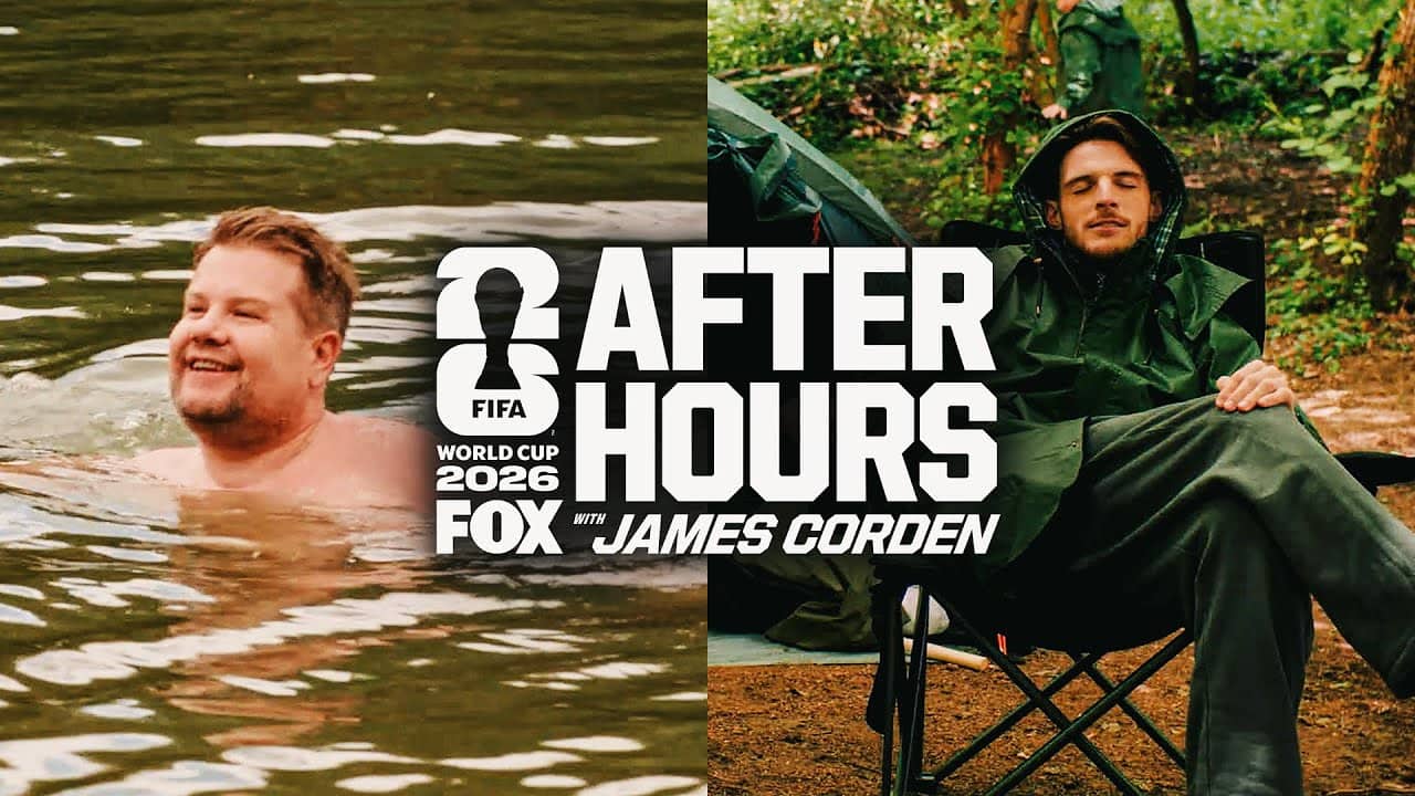 Declan Rice & James Corden Play Hide & Seek and Take a Dip in the Lake 🏊