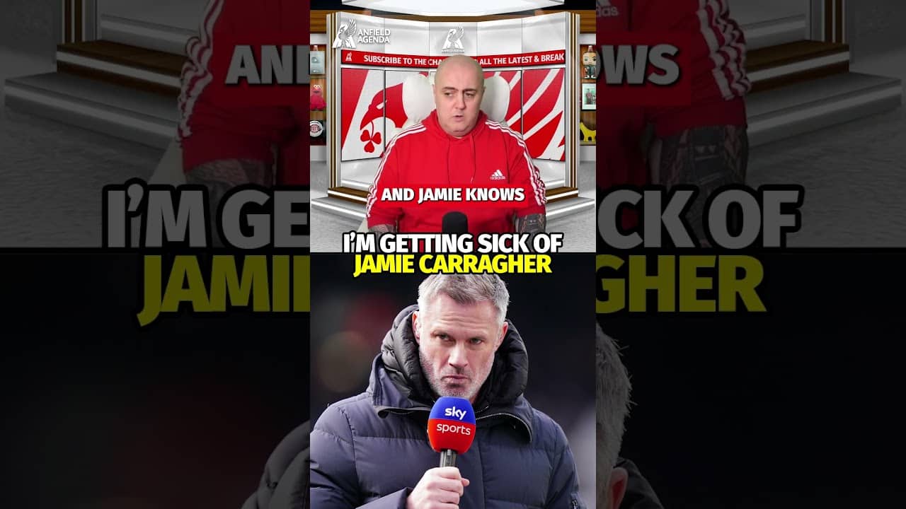 What's Jamie Carragher's PROBLEM?
