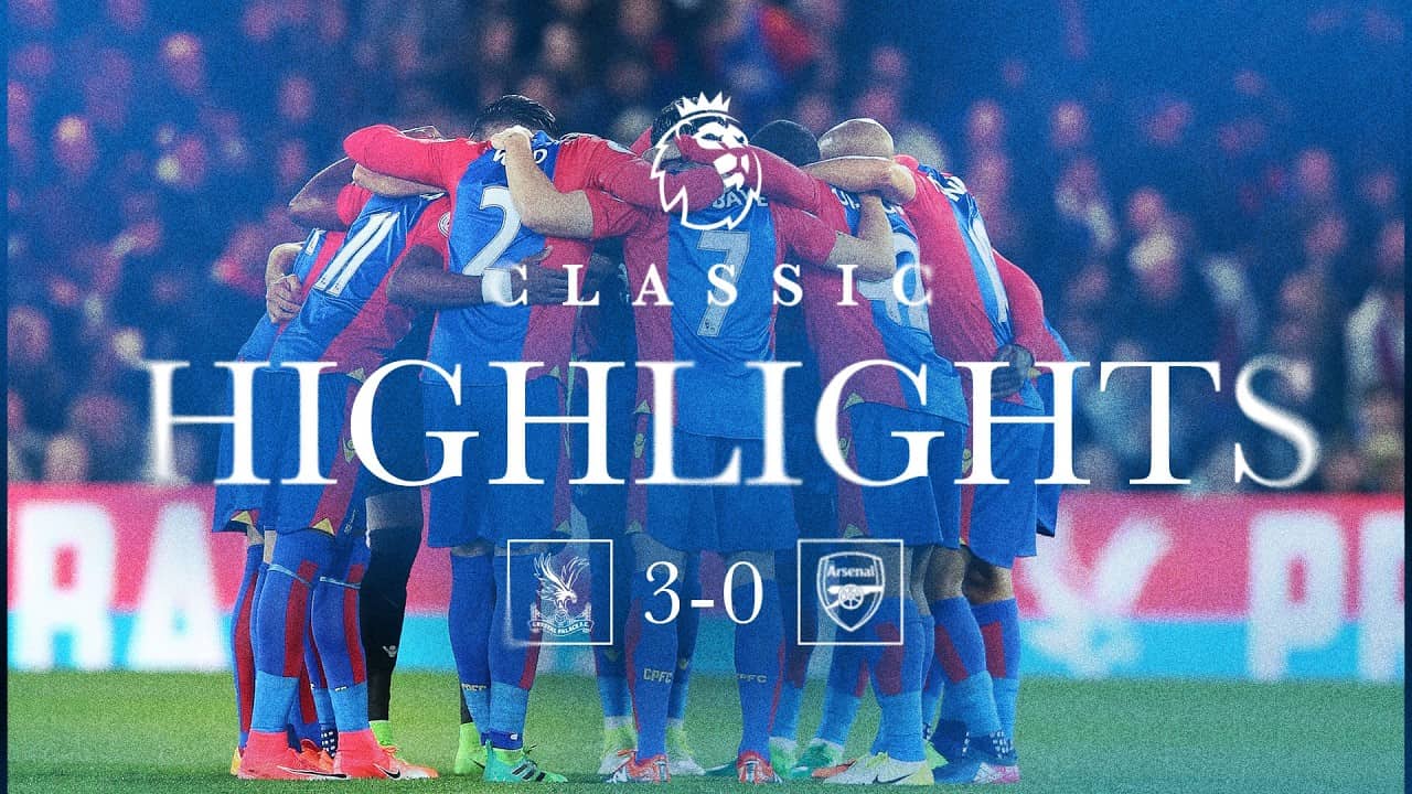 CABAYE SCREAMER 🚀🦅 | Crystal Palace 3-0 Arsenal | Classic Highlights