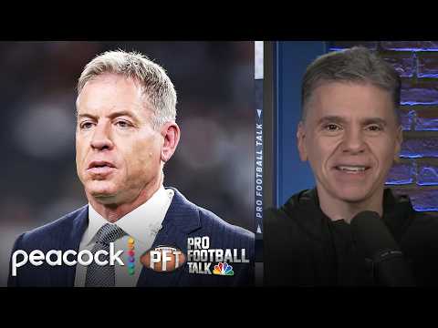 Troy Aikman addresses his role with the Miami Dolphins | Pro Football Talk | NFL on NBC