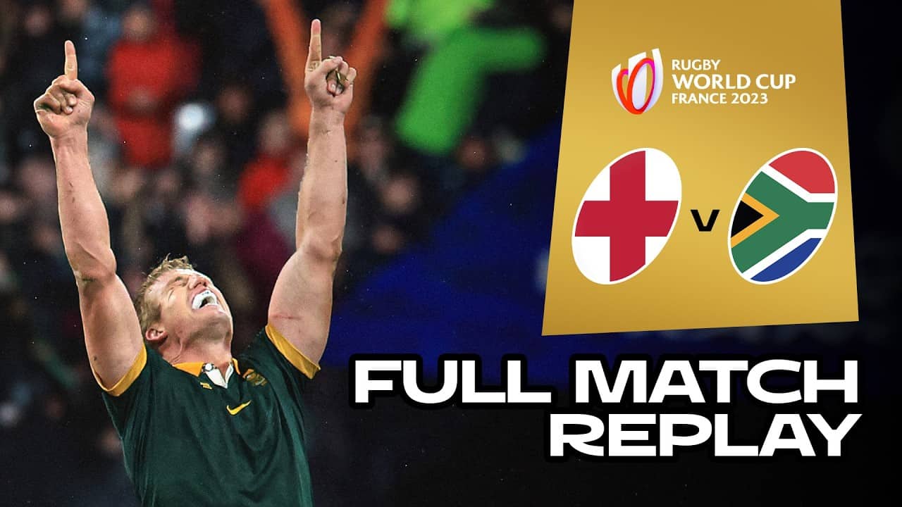 Springboks edge EPIC game 🤩 | England v South Africa | Rugby World Cup 2023 | Full Match Replay