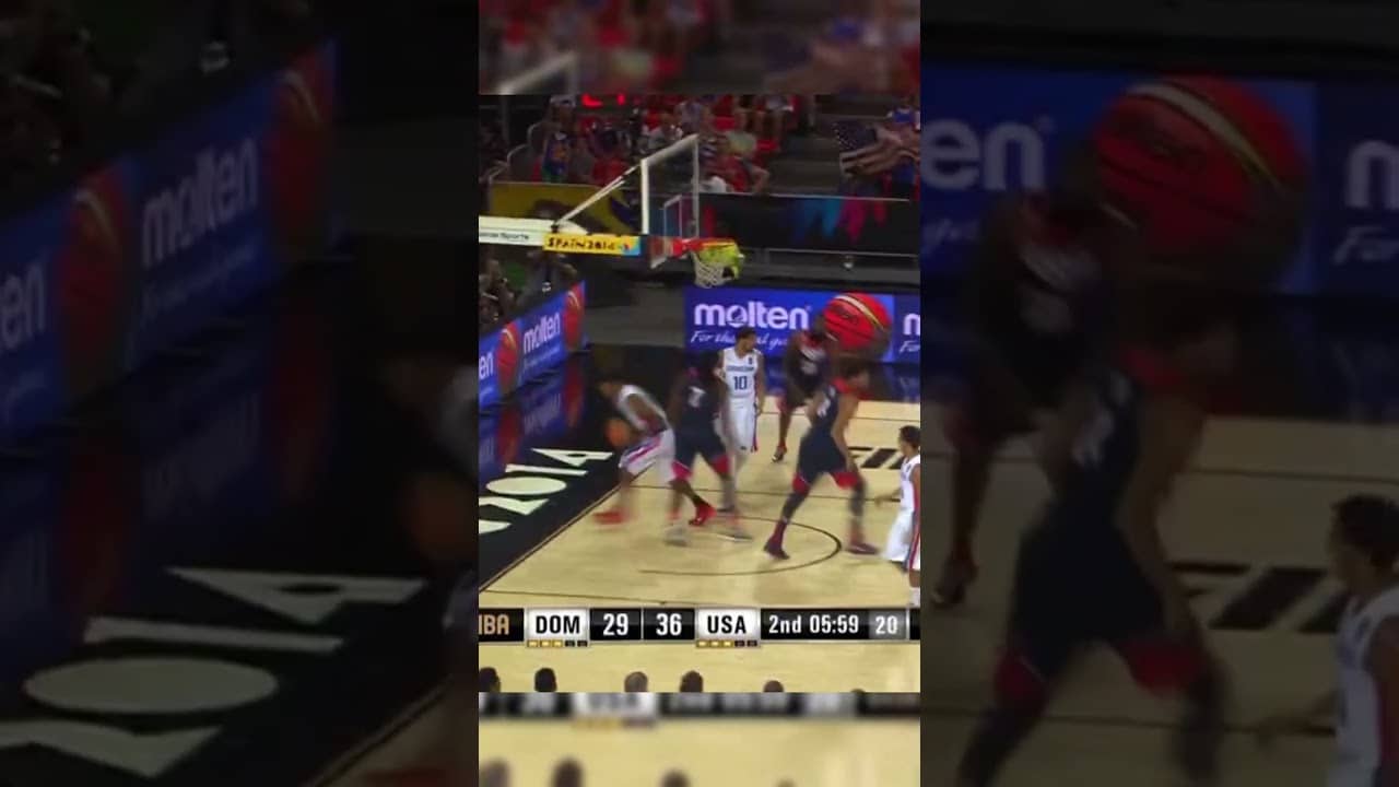 People forget how good Kenneth Faried was back in the day 😮‍💨 #FIBAWC