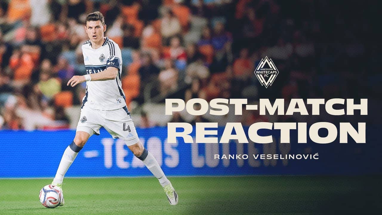 Ranko Veselinović Post Match Reaction | HOU 1-0 VAN