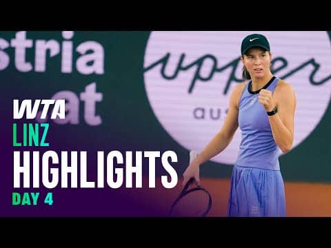 Day 4 in Linz featuring Tagger, Pliskova & Potapova | WTA Match Highlights