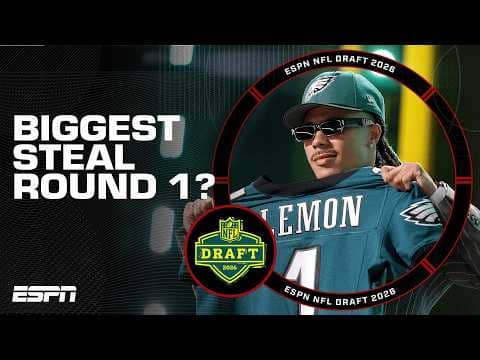 Who was the BIGGEST STEAL in Round 1?! | NFL Draft Round 1 Reaction